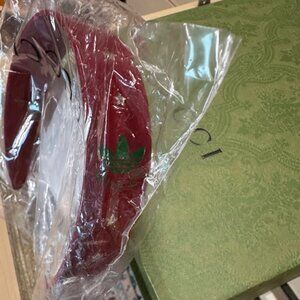 Gucci x Adidas Red Headband Brand New in Box